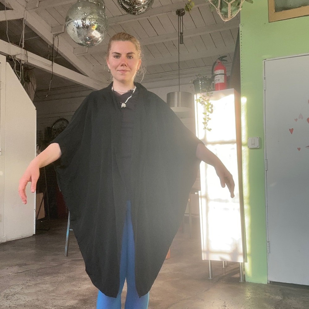 Pedro Rodriguez- Rare First Spanish Couture House - 1950-1960s cocoon coat